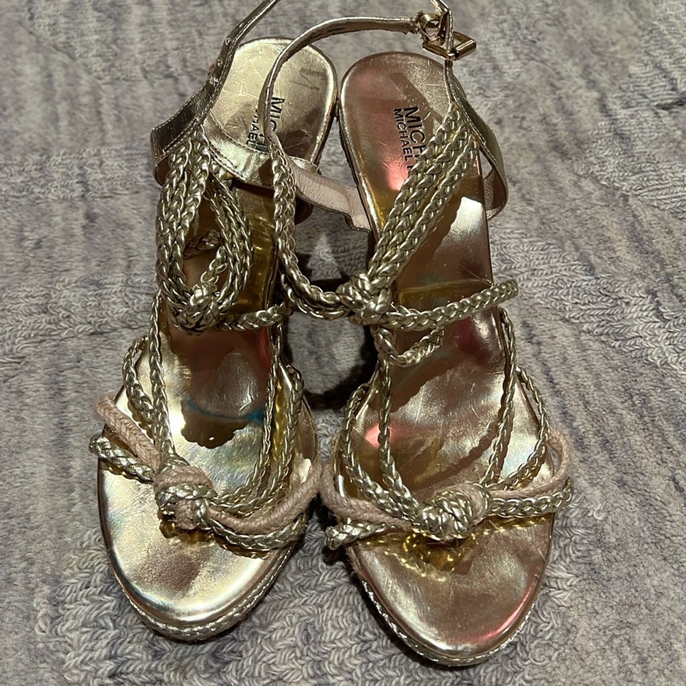 Michael Kors Gold Rope Heals